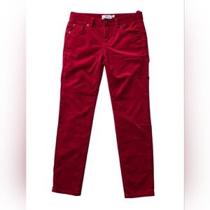 Vineyard Vines Red Velvet Pants 00